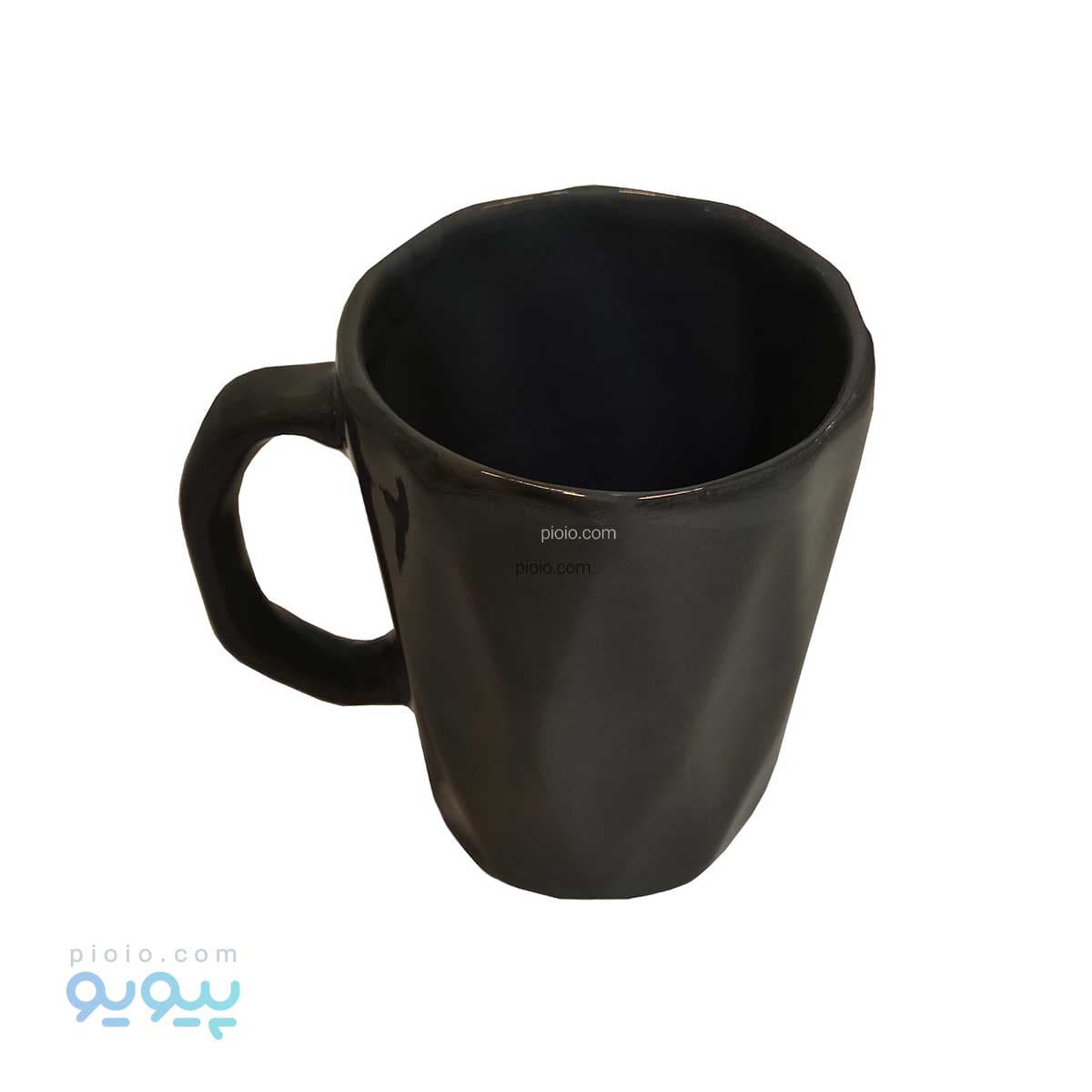 لیوان سرامیکی طرح الماسی آیتم 4060 — تصویر ۴