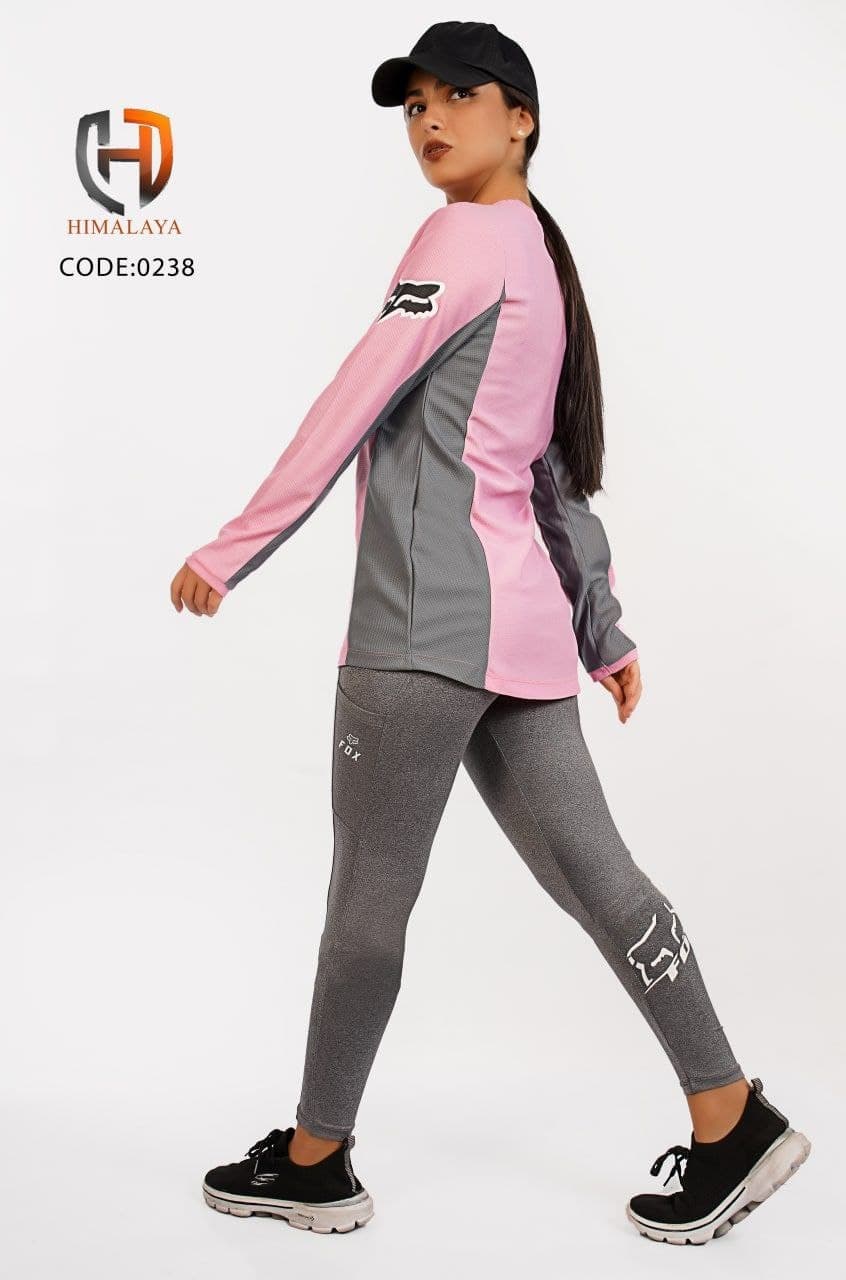 بلوز دوچرخه زنانه طرح فاکس مدل Downhill کد 75254 — تصویر ۶