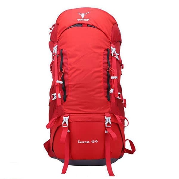 کوله کوهنوردی 5+45 لیتری پکینیو (کله گاوی) مدل Everest — تصویر ۵