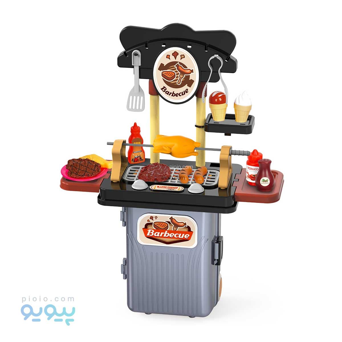 اسباب بازی باربیکیو مدل چمدانی کد CK08B — تصویر ۶