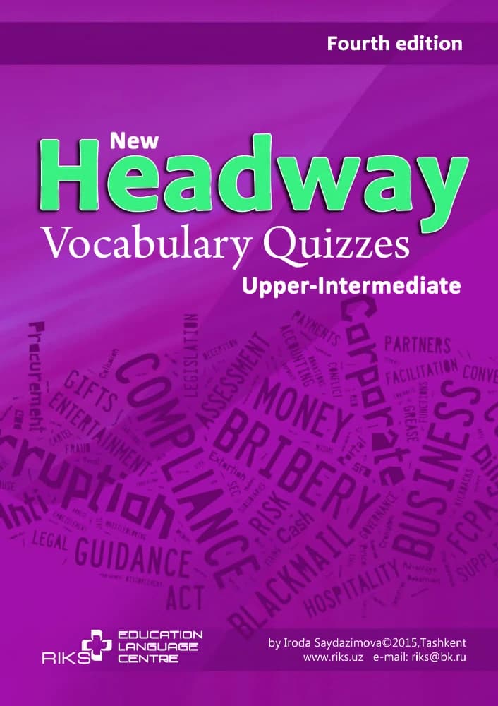 کتاب New Headway Upper-Intermediate Vocabulary Quizzes (آزمونهای واژگان نیو هدوی فوقمتوسط) نسخه انگلیسی PDF |