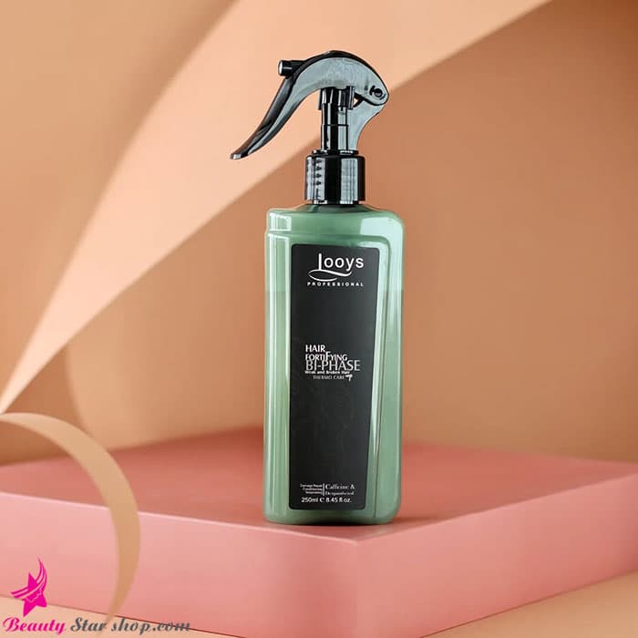 اسپری سرم مو دوفاز لویز مناسب موهای ضعیف و شکننده مدل کراتین و کافئین حجم 250 میلی لیتر — تصویر ۲