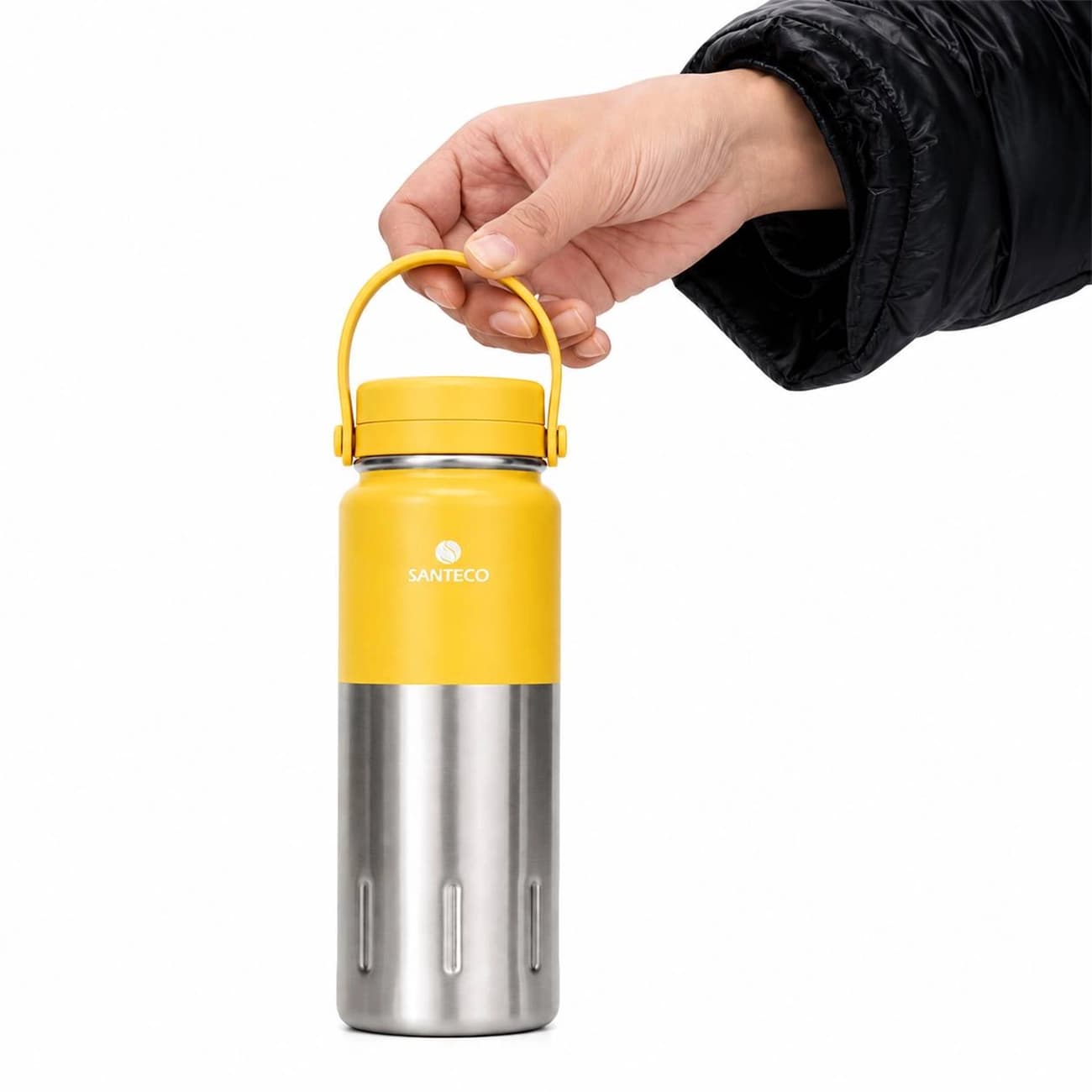 فلاسک دوجداره سانتکو مدل KOYA SS کد HD-500-91 ظرفیت 500 میلی لیتر — تصویر ۸
