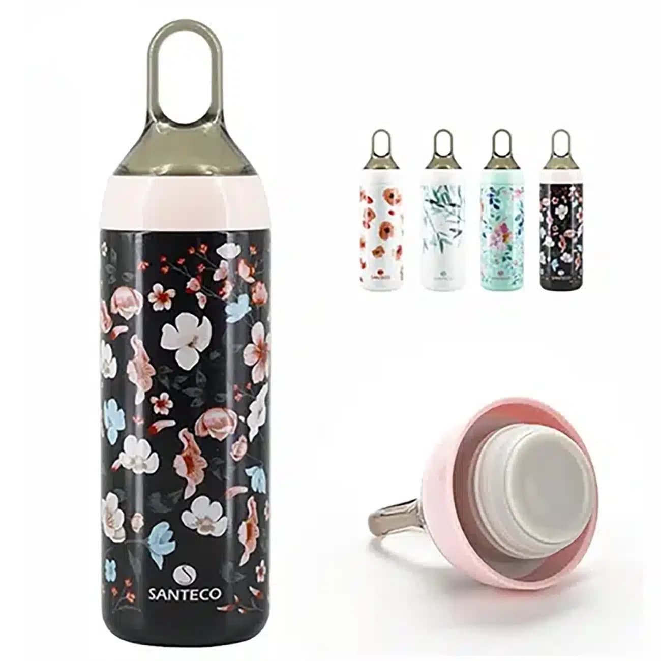 بطری آب دوجداره سانتکو مدل HC-500-8-A ظرفیت 500ml مناسب نوشیدنی گرم و سرد — تصویر ۹