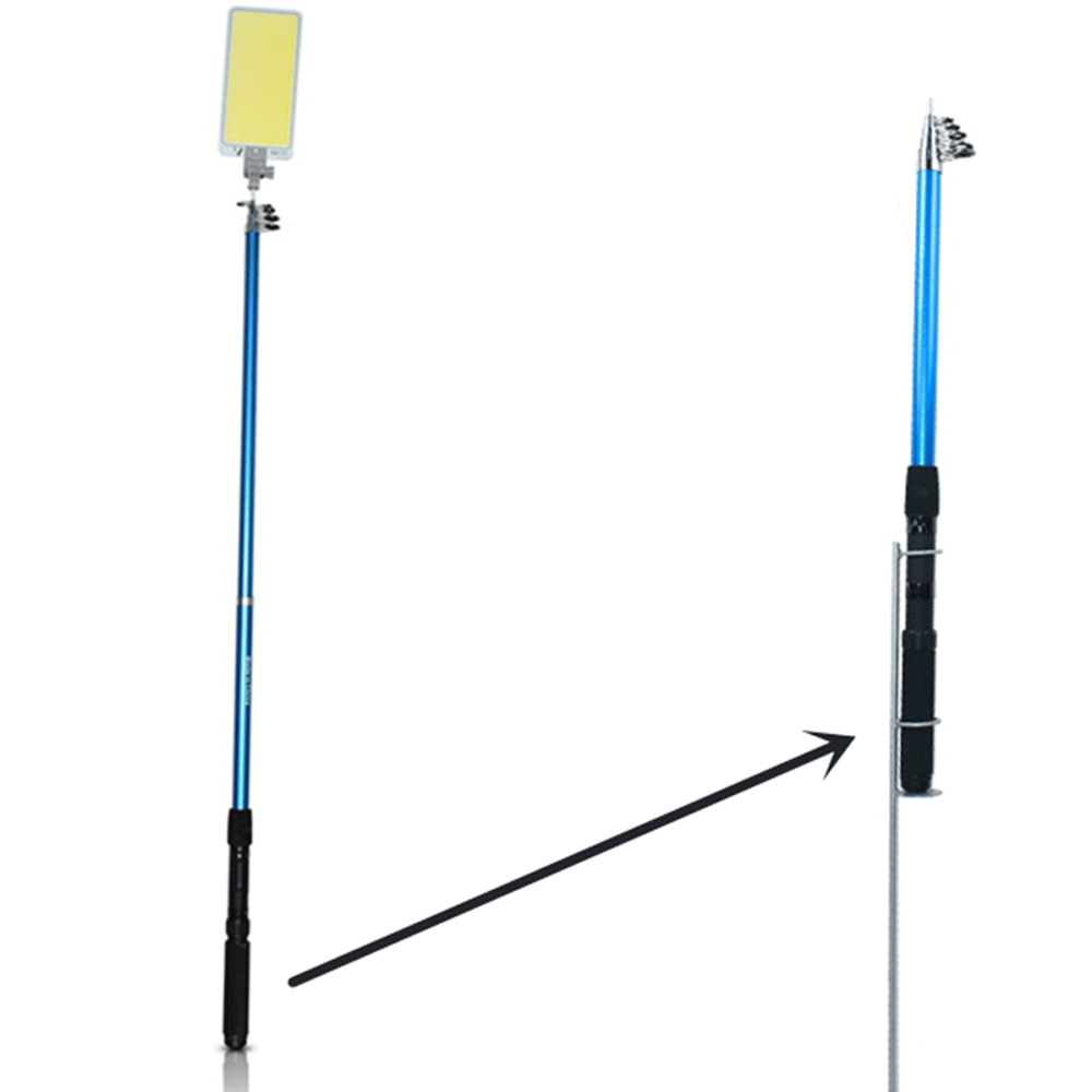 چراغ کمپینگ 360 لایت 800 وات FR-03 COB/RF — تصویر ۳