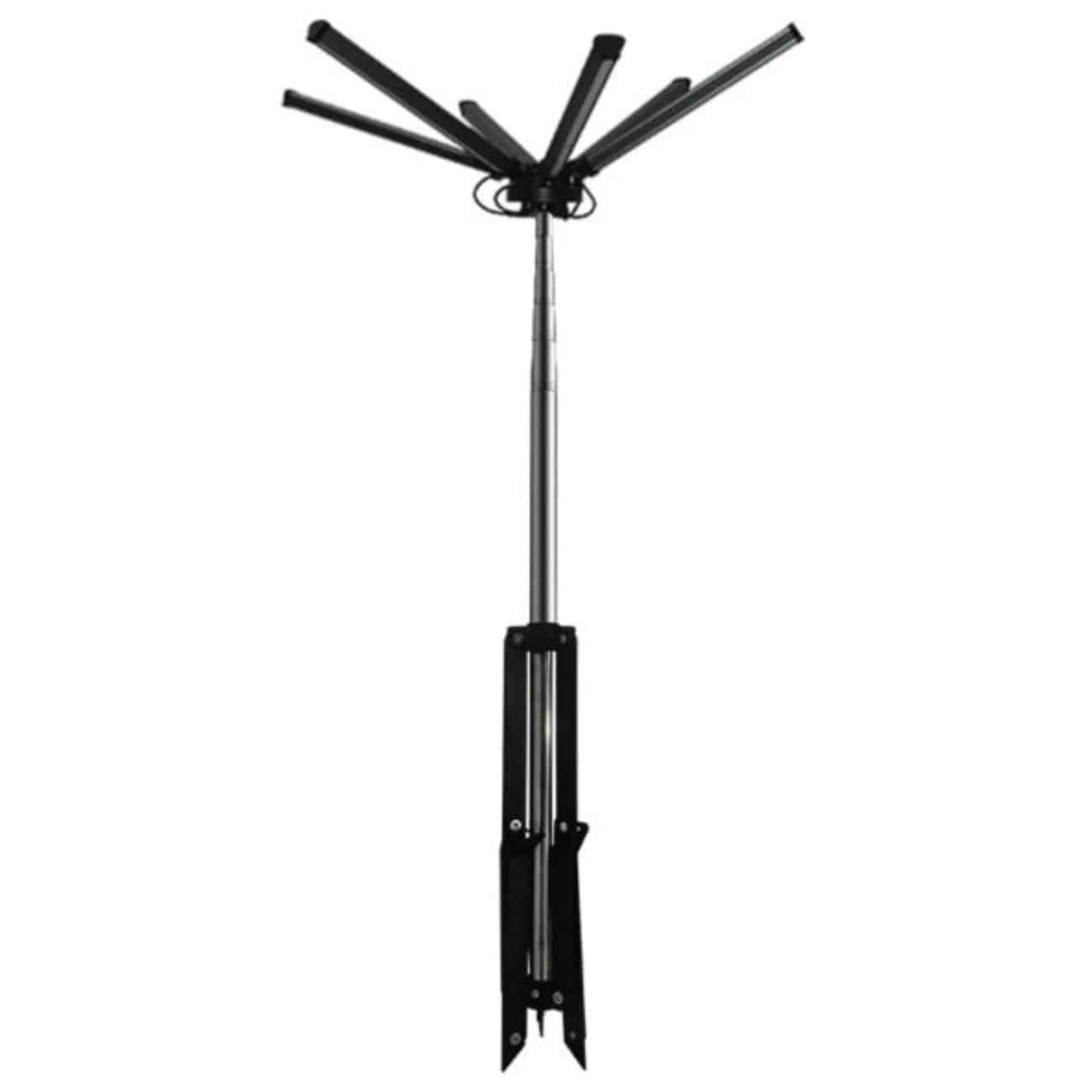 چراغ کمپینگ کانپکس CONPEX مدلFR-26 COB RF شش پر با سه پایه — تصویر ۱۰