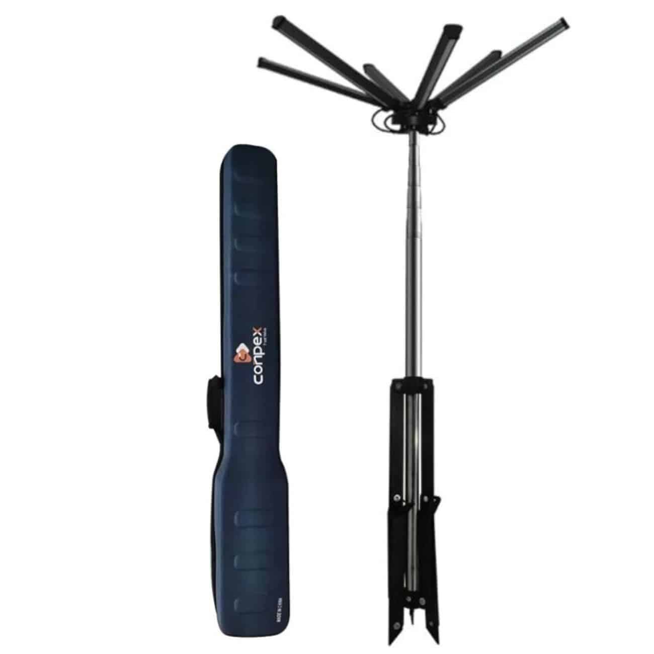 چراغ کمپینگ کانپکس CONPEX مدلFR-26 COB RF شش پر با سه پایه — تصویر ۷