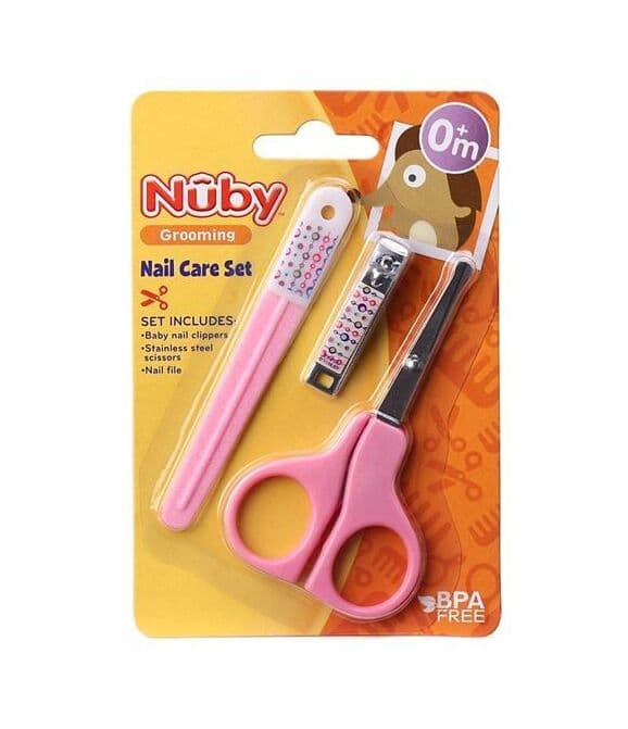 ست قیچی ایمنی و ناخنگیر نابی nuby