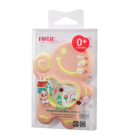 دندانگیر سیلیکونی کودک man teether فارلین FARLIN