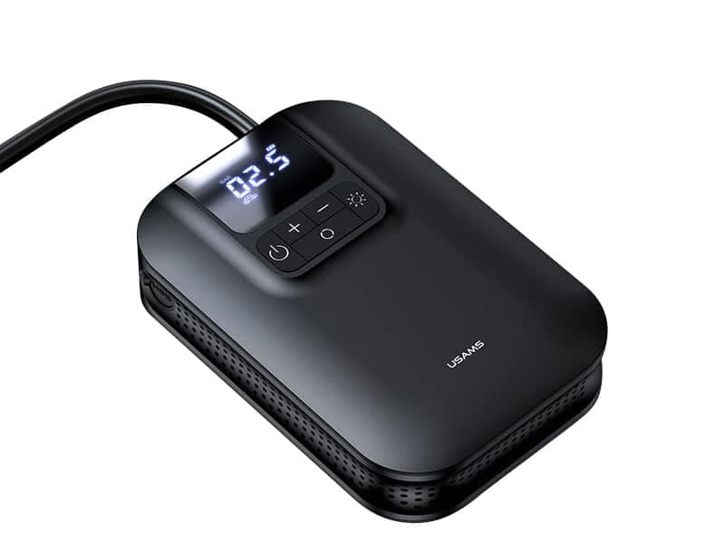 پمپ باد شارژی قابل حمل یوسامز USAMS US-ZB215 Mini Car Air Pump — تصویر ۱۲