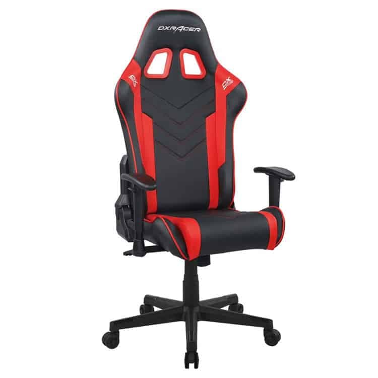 صندلی گیمینگ DXRacer مدل Prince Series OH/D6000/NR – مشکی/قرمز — تصویر ۳