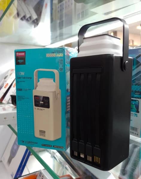 پاوربانک 50000 میلی‌آمپر XHANHZ PB501 با چراغ‌قوه — تصویر ۲