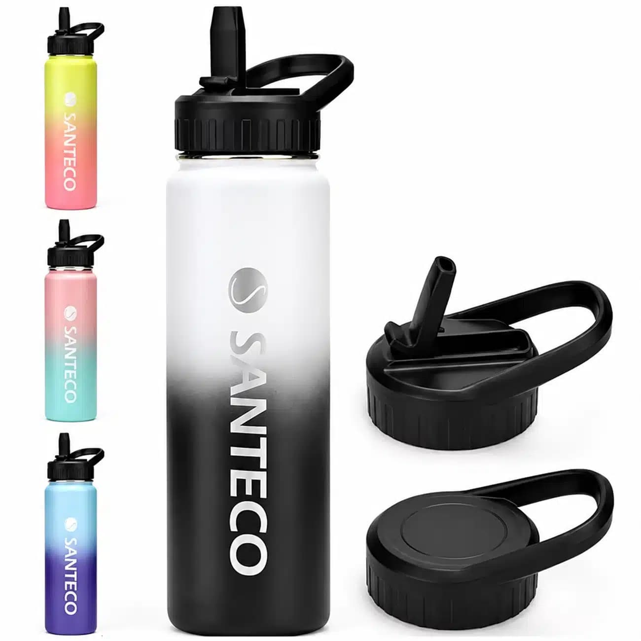 قمقمه ورزشی سانتکو SANTECO مدل HD-710HB گنجایش 710 میلی لیتر — تصویر ۱۱