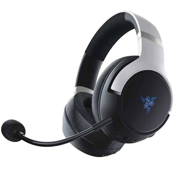 هدست بی ‌سیم Razer Kaira Pro مخصوص پلی استیشن – مشکی/سفید