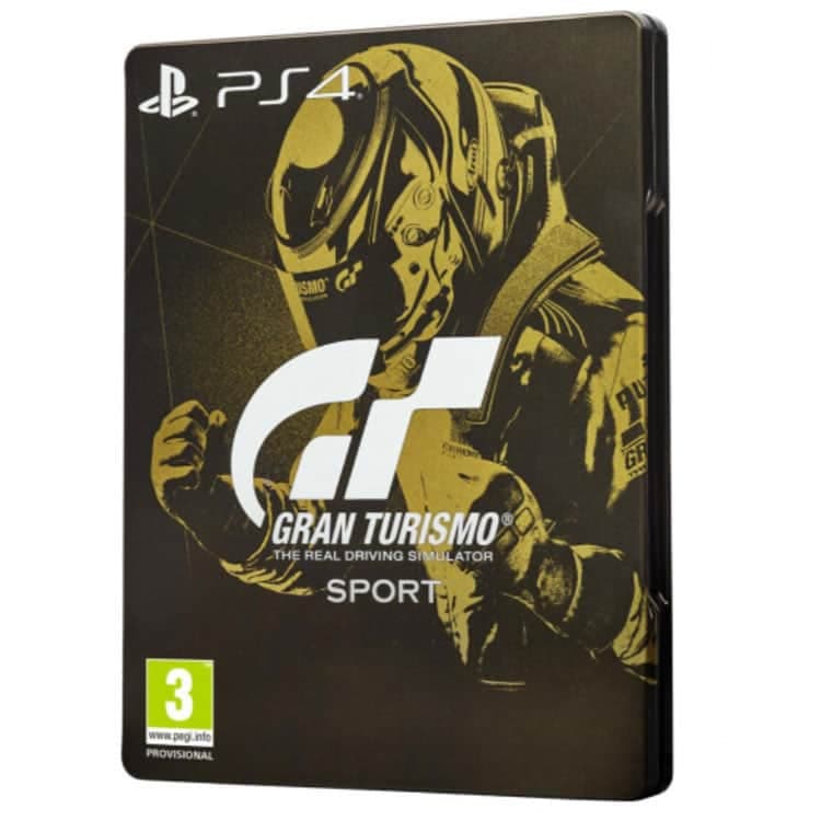 دیسک بازی Gran Turismo Sport SteelBook Edition – مخصوص PS4