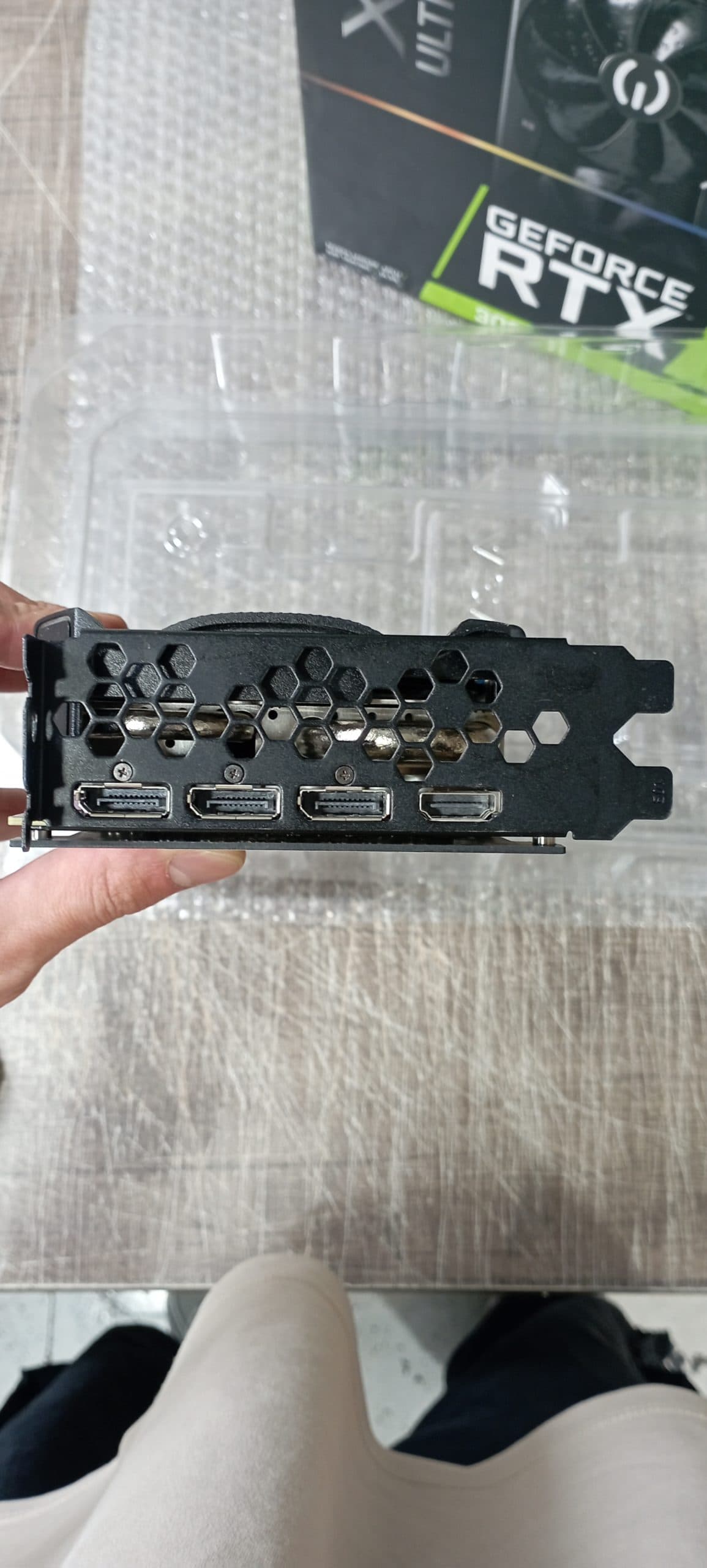 کارت گرافیک استوک ای وی جی ای GeForce RTX 3080 Ti XC3 Ultra ظرفیت 12GB — تصویر ۷