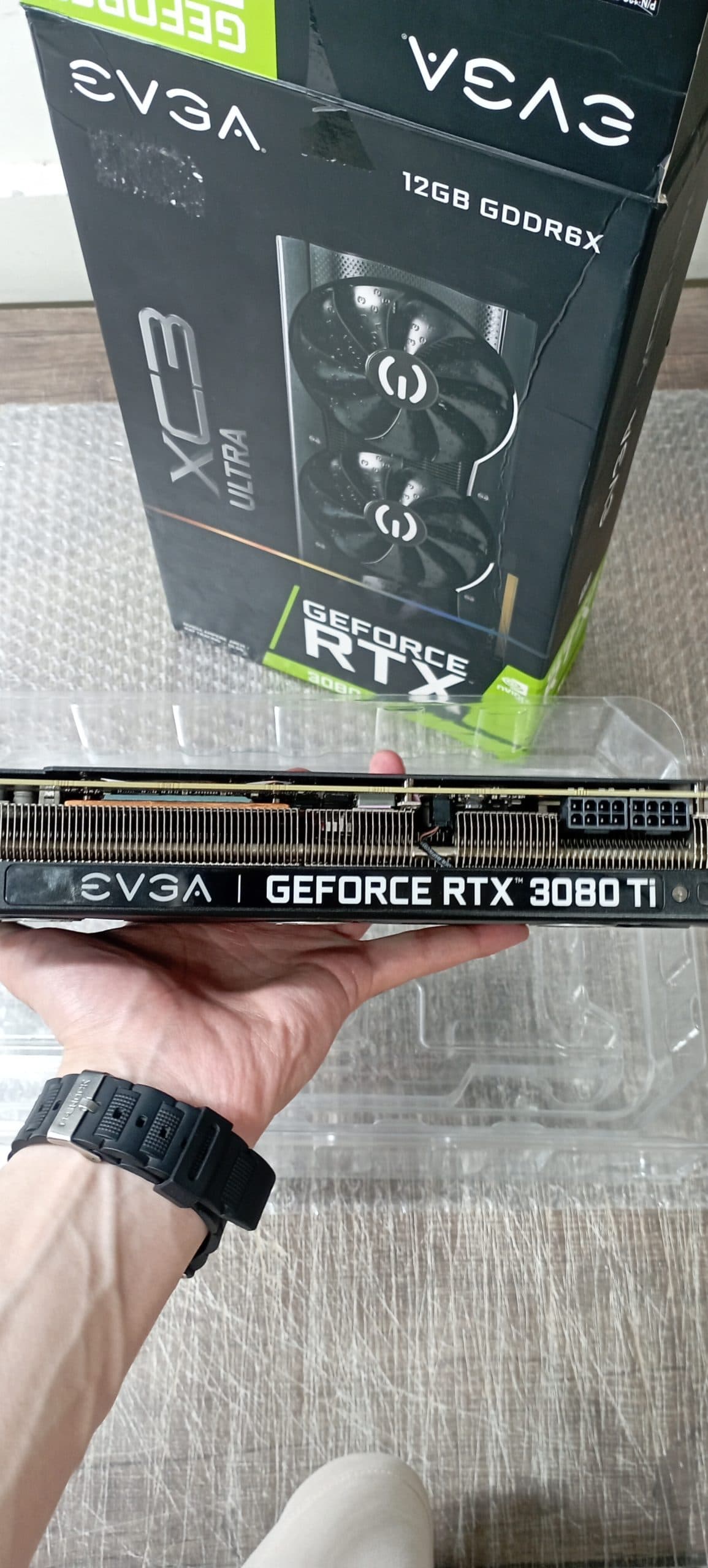کارت گرافیک استوک ای وی جی ای GeForce RTX 3080 Ti XC3 Ultra ظرفیت 12GB — تصویر ۸