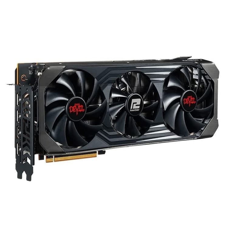 کارت گرافیک استوک پاورکالر Red Devil RX 6700 XT ظرفیت 12 گیگابایت — تصویر ۳