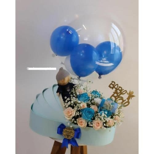 ارسال دسته گل برای نوزاد دختر ۵ ماهه 4852