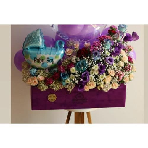 ارسال دسته گل برای یازده ماهگی نوزاد دختر 4846