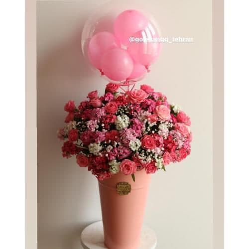 ارسال دسته گل برای نوزاد دختر پنج ماهه 4804