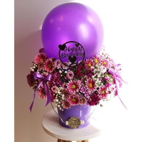 ارسال دسته گل برای جشن تعیین جنسیت بچه پسرم 4797