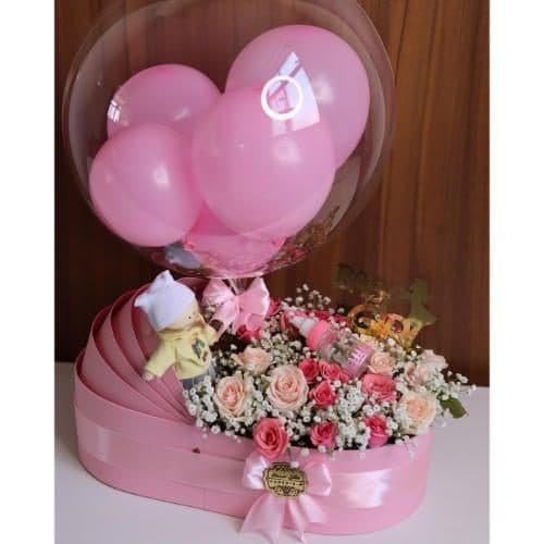 ارسال دسته گل برای 4 ماهگی نوزاد پسر 4762