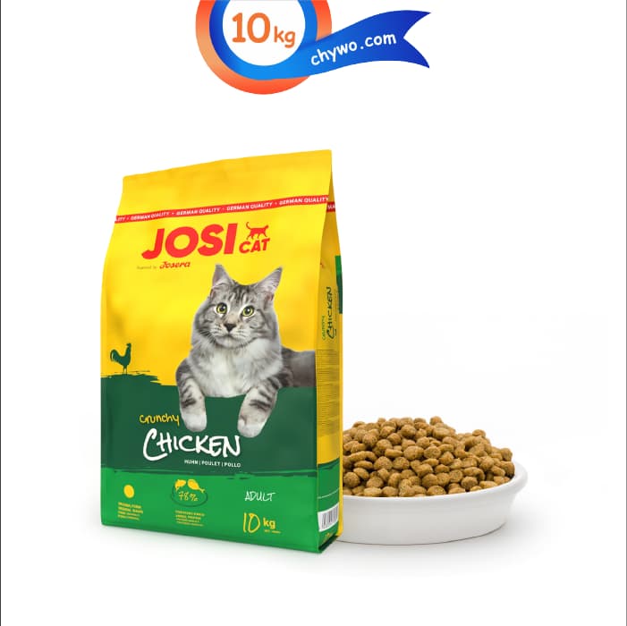 غذای خشک گربه بالغ جوسی کت طعم مرغ وزن 10 کیلوگرم Josicat Chicken