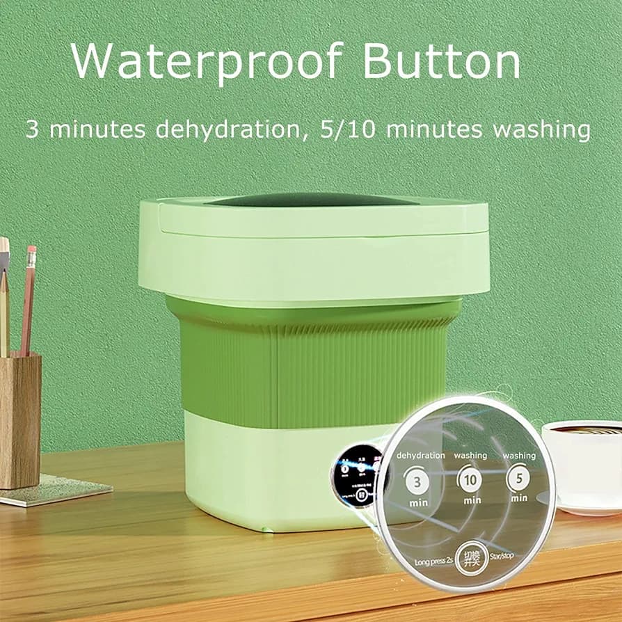 مینی لباسشویی مسافرتی تاشو -Folding washing machin