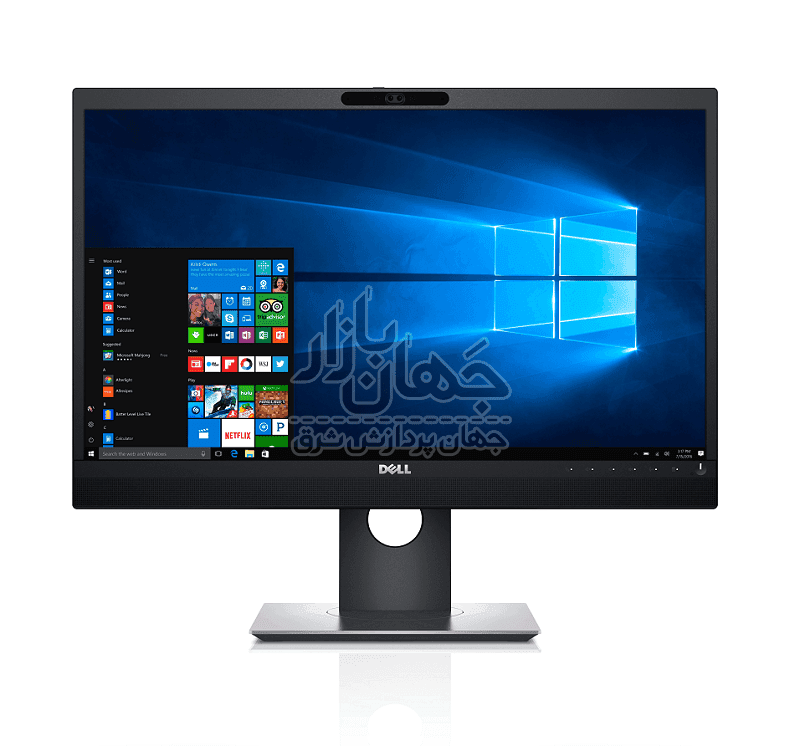 مانیتور استوک وبکم دار 24 اینچ Dell P2418HZ (گرید B: صفحه شکسته) — تصویر ۶