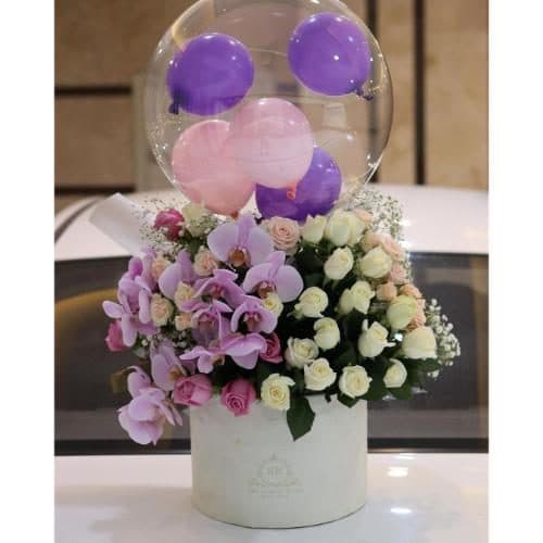 ارسال دسته گل لاکچری برای نوزاد پسر 4713