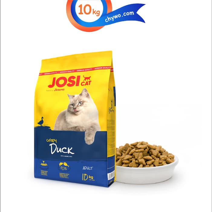 غذای خشک گربه بالغ جوسی کت طعم اردک وزن 10 کیلوگرم Josicat Duck
