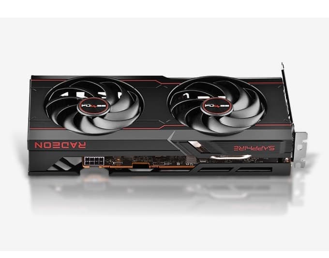 کارت گرافیک استوک سافایر PULSE AMD Radeon RX 6600 XT ظرفیت 8 گیگابایت — تصویر ۲