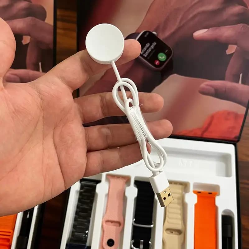 پک ساعت هوشمند Ws22 Max به همراه 5 عدد بند — تصویر ۲