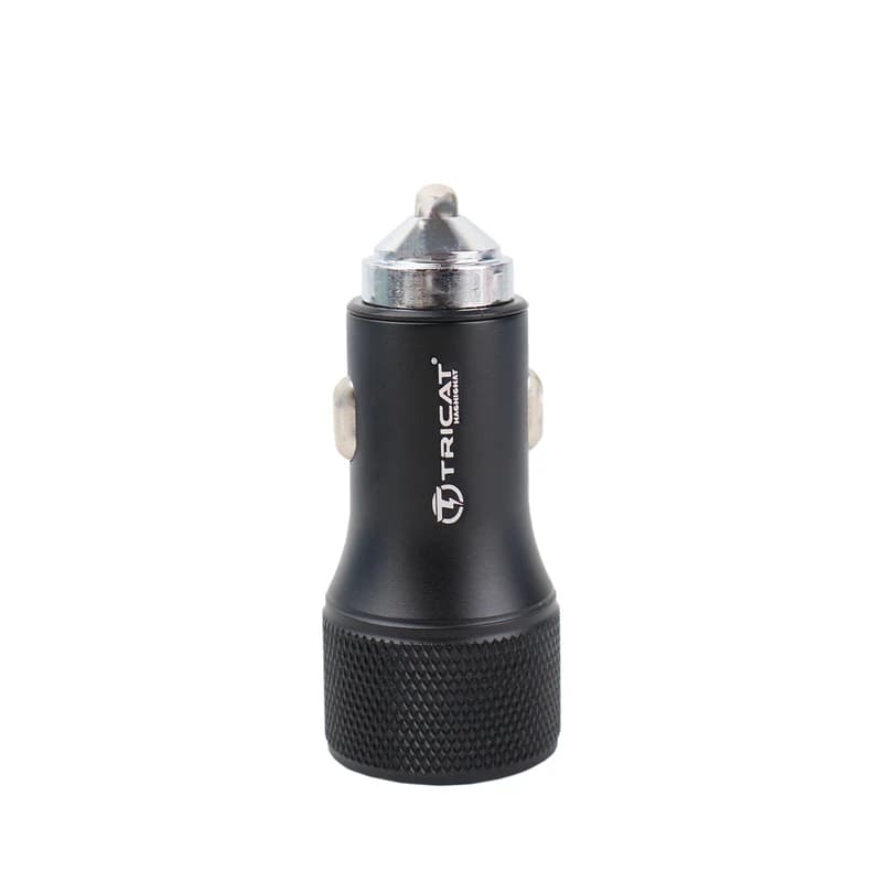 شارژر فندکی فست شارژ 33 وات تریکت TRICAT TC-1004