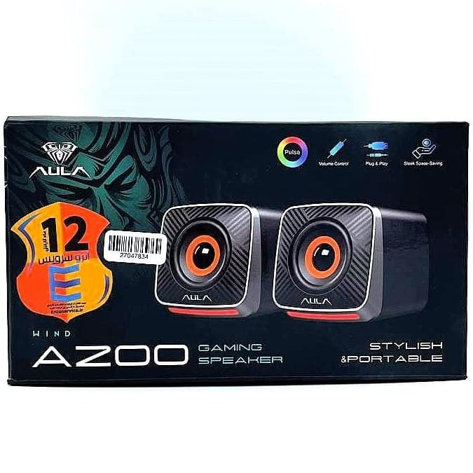 اسپیکر دوتیکه لپ تاپ آئولا AULA A200 — تصویر ۶