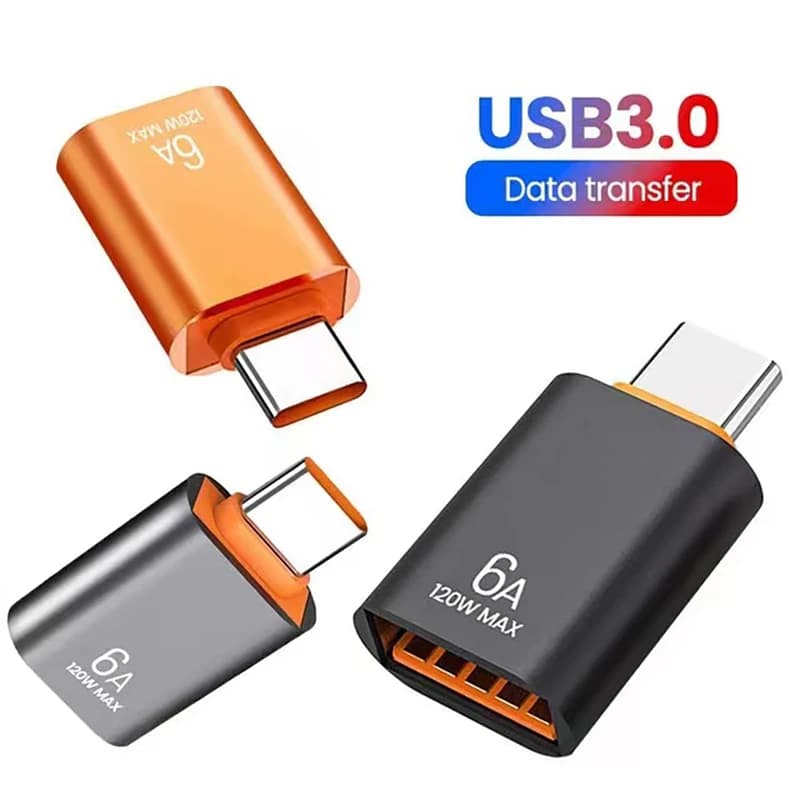 تبدیل تایپ سی OTG 6A — تصویر ۶