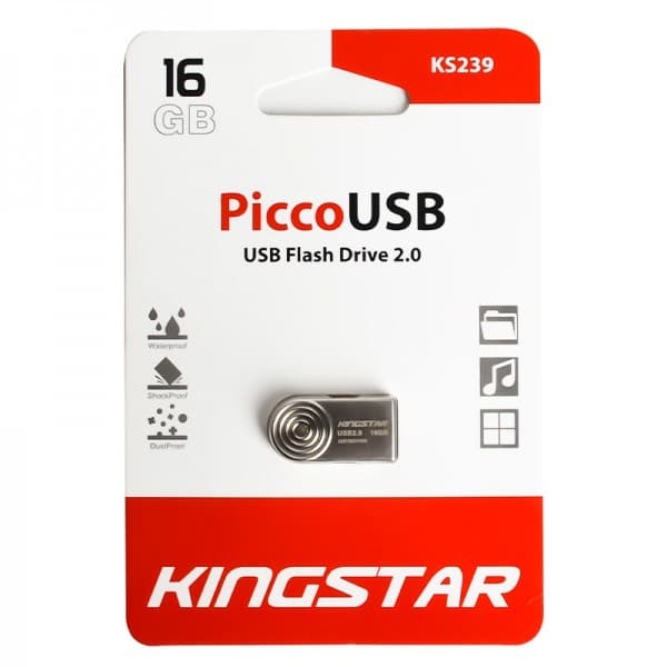 فلش 16 گیگابایت KINGSTAR KS239 Picco Silver