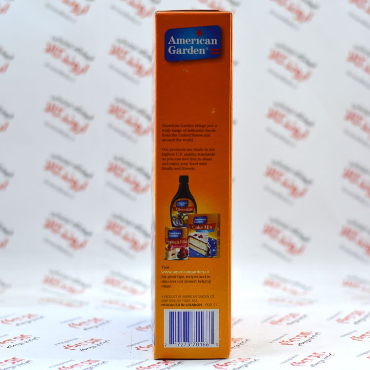 پودر کیک آمریکن گاردن American Garden مدل strawberry — تصویر ۲