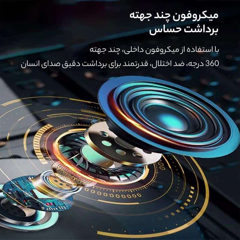 میکروفون یقه ای بی سیم مدل SX21 — تصویر ۵