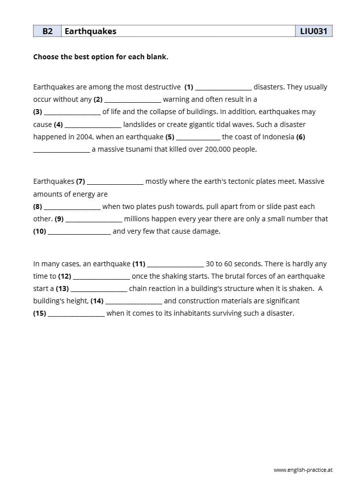 کتاب زلزله‌ها نسخه PDF انگلیسی