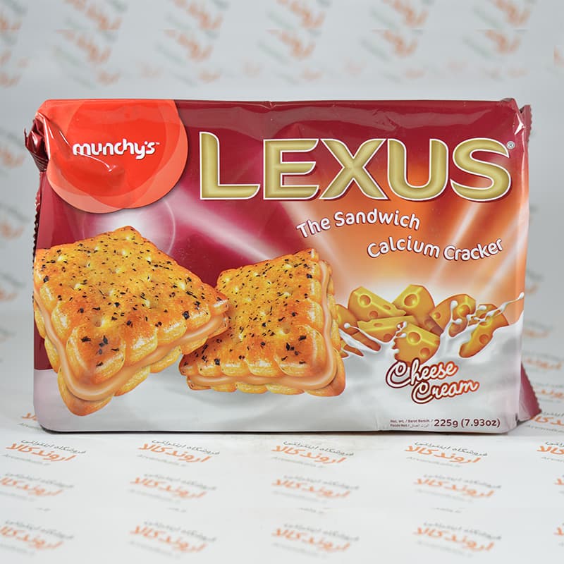 بیسکویت کراکر لکسوز Lexus مدل Cheese