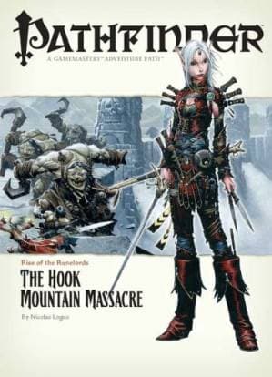 دانلود کتاب Rise of the Runelords: The Hook Mountain Massacre (Pathfinder RPG)