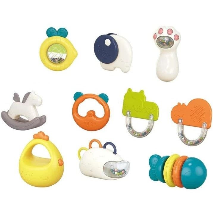 ست دندانگیر و جغجغه چمدانی Baby Rattle — تصویر ۳
