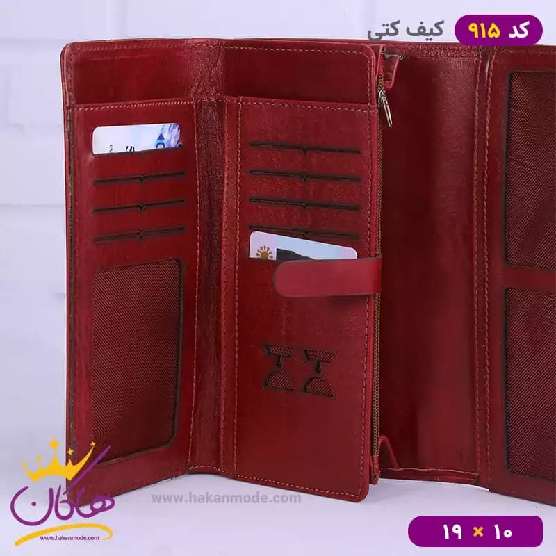 کیف پول کتی چرم مونت بلانک 915 — تصویر ۴