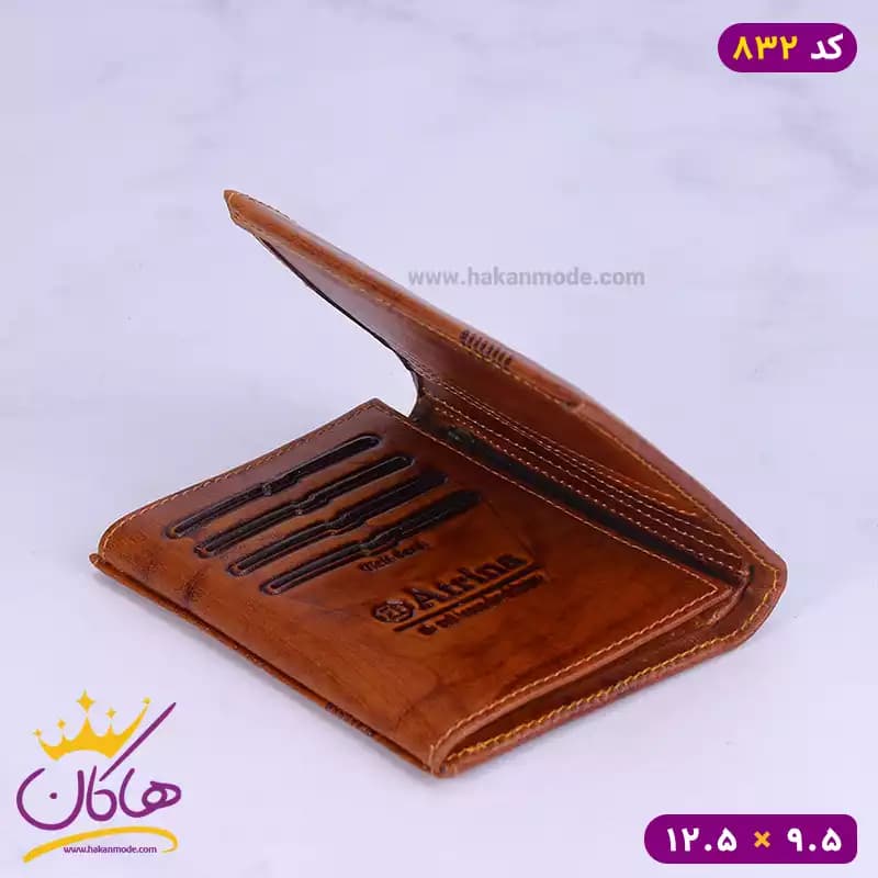 کیف پول جیبی چرم جورجیو آرمانی 832/2 — تصویر ۳