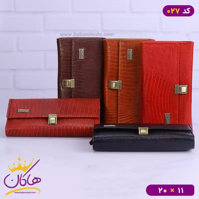 کیف کتی چرم اصل پارما 027 — تصویر ۲