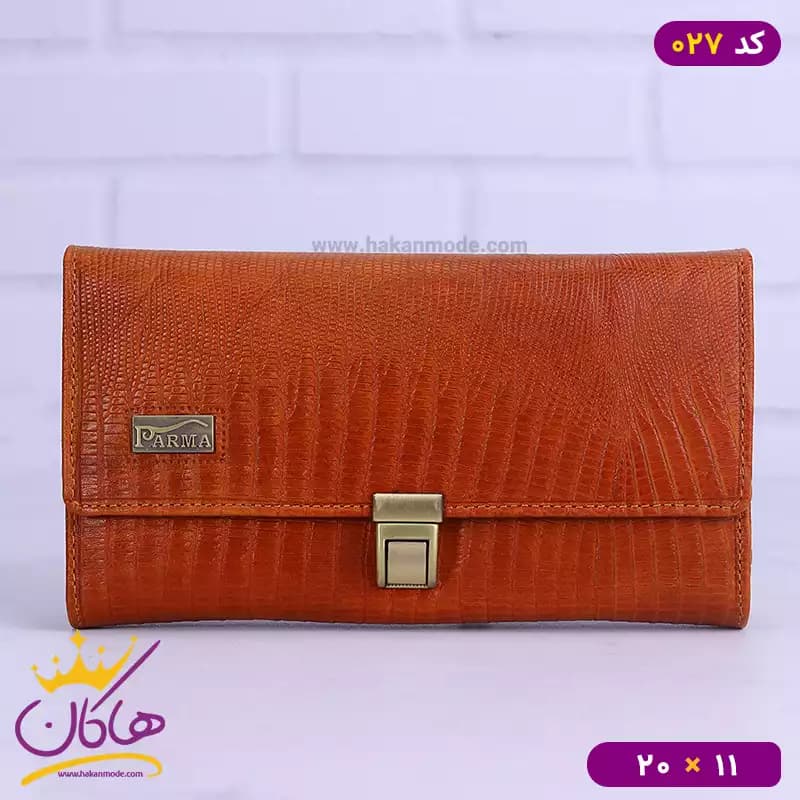 کیف کتی چرم اصل پارما 027 — تصویر ۵
