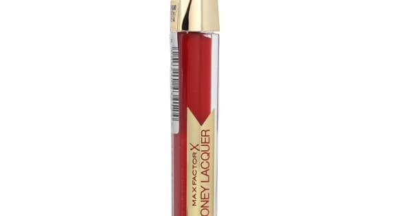 اوتلت رژ لب مایع مکس فکتور سری Honey Lacquer رنگ Floral Ruby شماره 25 — تصویر ۲