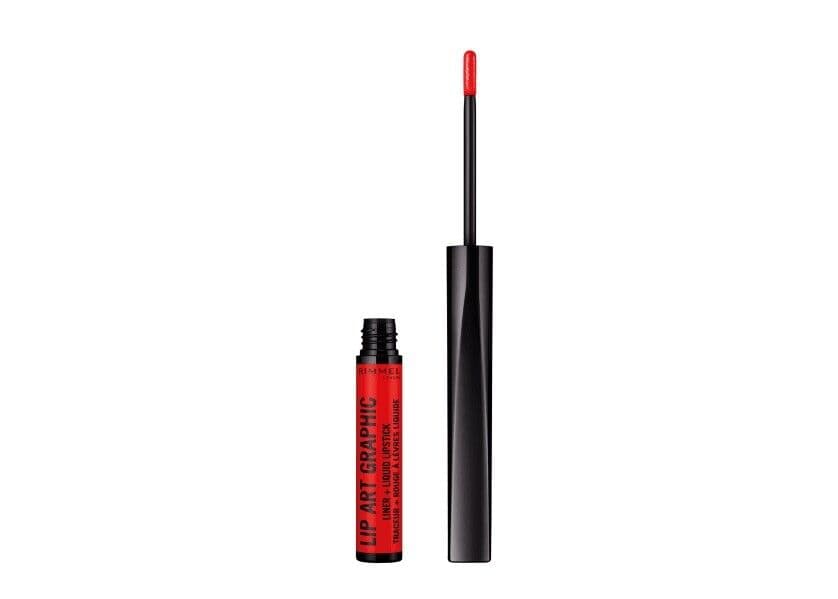 اوتلت رژلب مایع دوکاره ریمل لاندن سری Lip Art Graphic شماره 610 — تصویر ۴